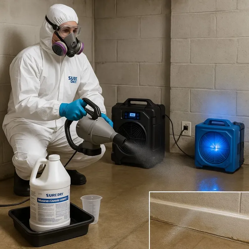 Sanitization and Odor Removal process in Southworth, WA