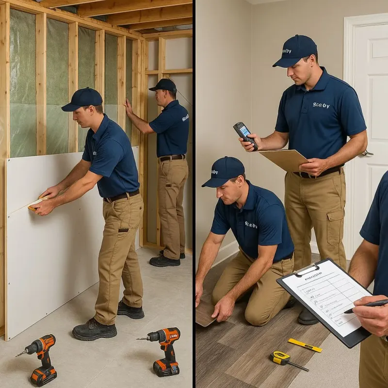 Repairs and Reconstruction process in Southworth, WA